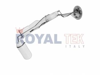 SENSOR DE NIVEL ROYALTEK  NAFTA SIN TUBOS RENAULT 18 TODOS VALOR OHMS VACIO: 280-310 / LLENO: 0-10 --- OEM 7700687108